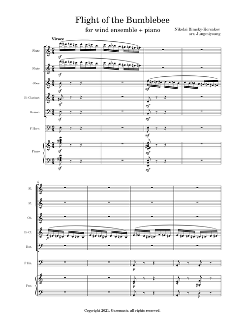 Flight_of_the_bumblebee - arr. JungMiyoung