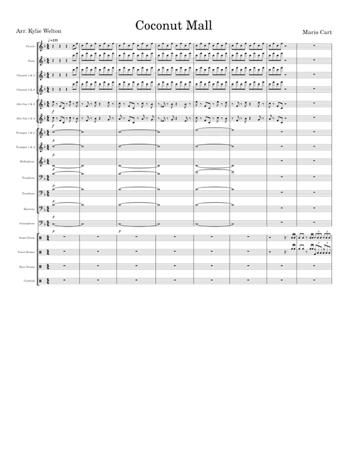 Coconut Mall For Marching band