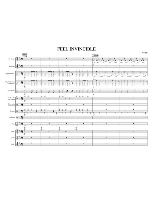 Feel Invincible - Skillet