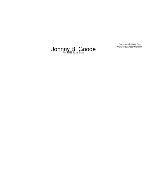 Johnny B Goode WIP