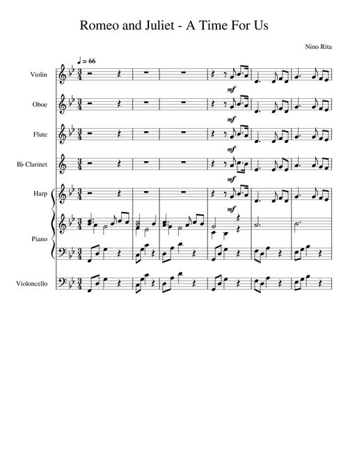 Romeo and Juliet - A Time For Us