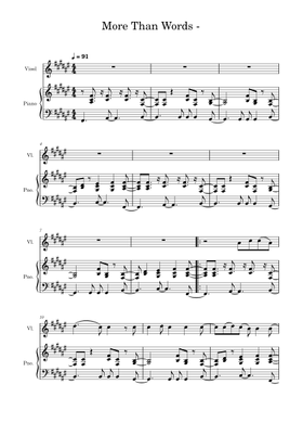 Free Extreme sheet music | Download PDF or print on MuseScore.com