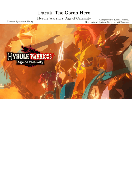 Daruk, The Goron Hero - Hyrule Warriors: Age of Calamity