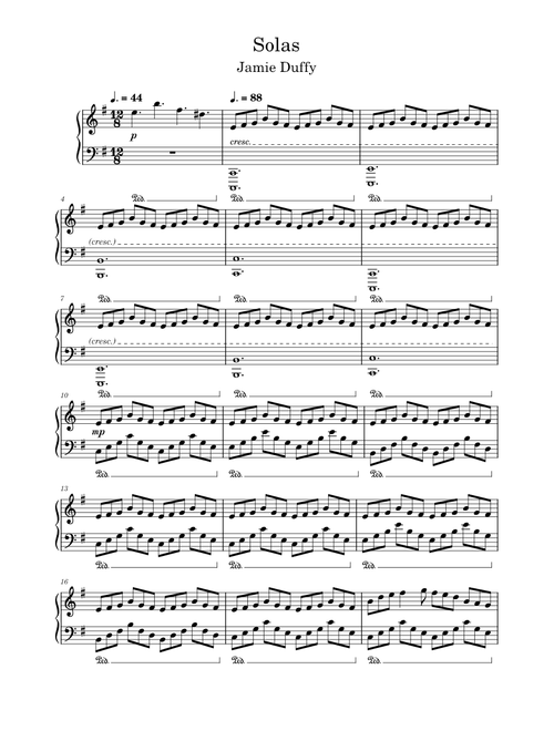Solas –  Jamie Duffy