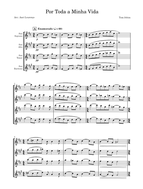 Por toda a minha vida – Antônio Carlos Jobim
