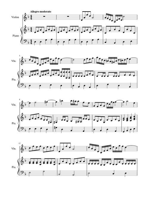 sonate pour violon et piano CHOPIN