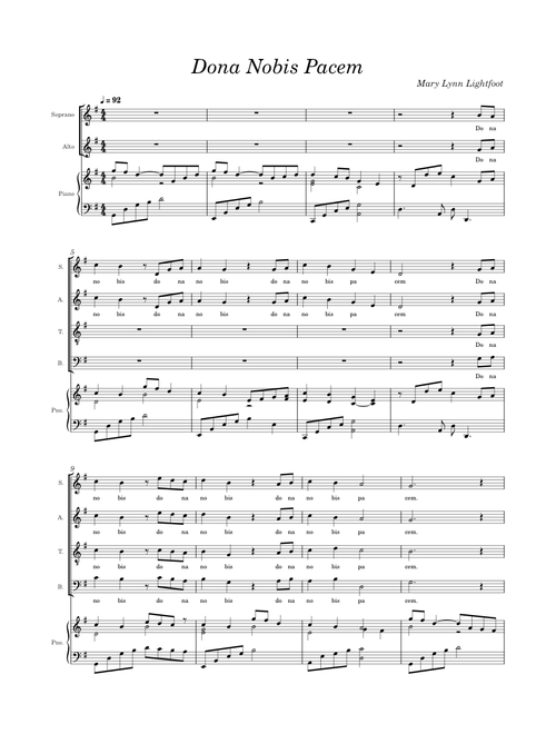 Dona Nobis Pacem – Mary Lynn Lightfoot normal 633017b8301c2