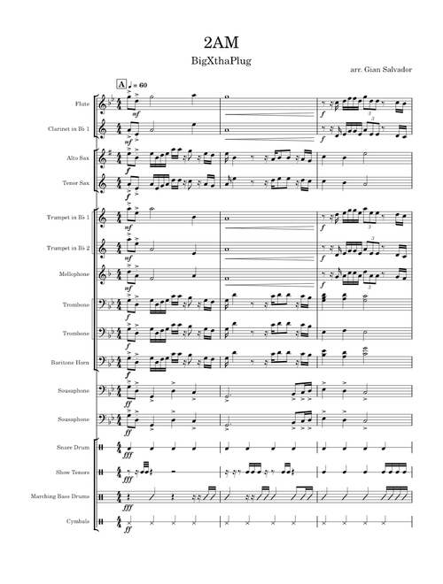 2AM – BigXThaPlug - Marching Band