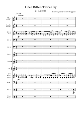 Free Once Bitten Twice Shy by Great White sheet music | Download