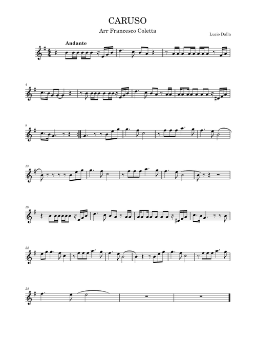 Caruso violin