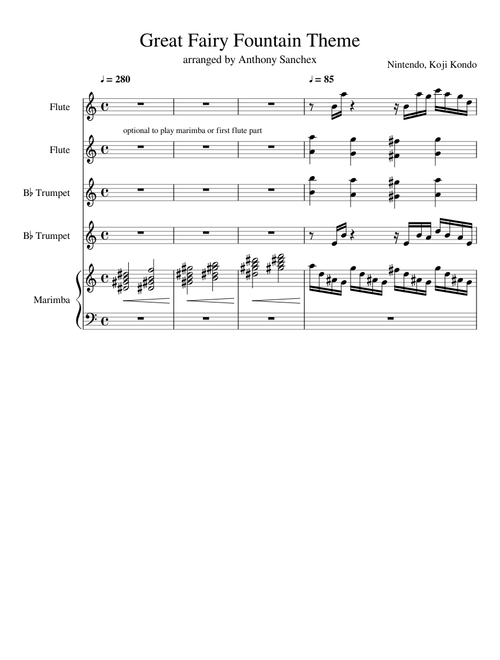 Great Fairy Fountain Theme