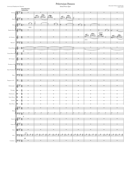 Polovtsian Dances – Aleksandr Borodin