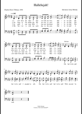 Free Salvation Army tune. sheet music | Download PDF or print on