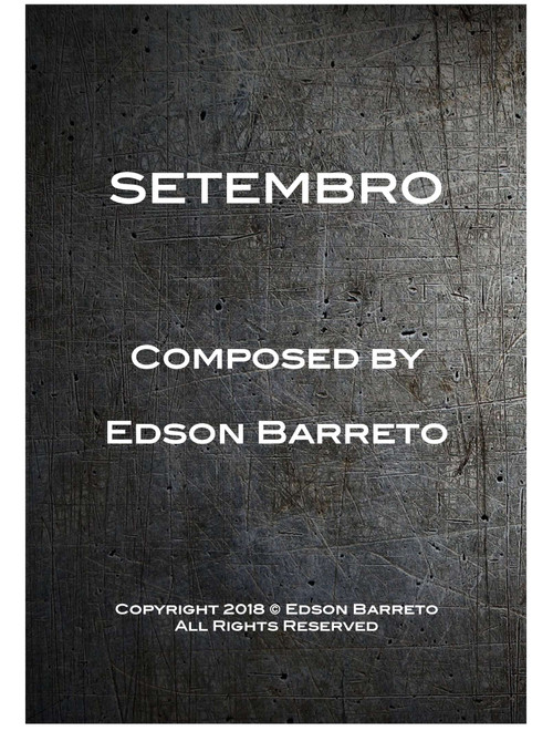SETEMBRO - Edson Barreto (Jazz Ensemble)