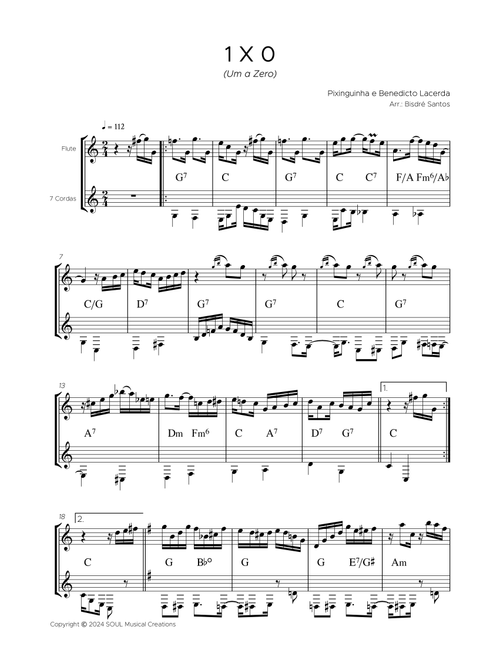 Um A Zero (Arr. Bisdre Santos) - Yo-Yo Ma (Instrumental Duet)