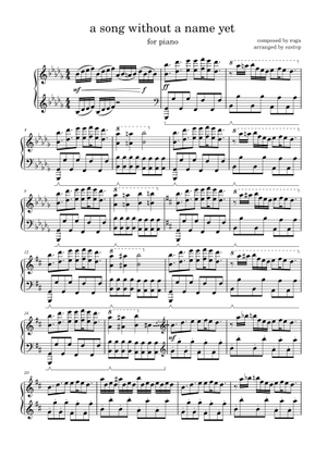 First Song – Roga Sheet Music for Piano, Trombone, Tuba, Flute & more ...