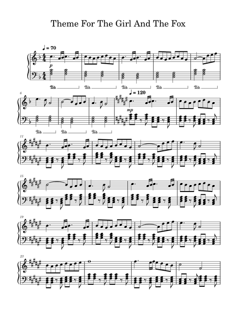 Theme For The Girl And The Fox