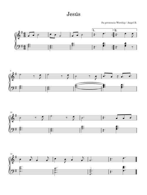 Jesús  – Su Presencia