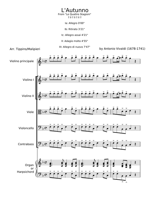 Autumn - Antonio Vivaldi