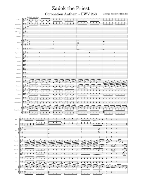 Zadok the Priest, HWV.258, George Frideric Handel