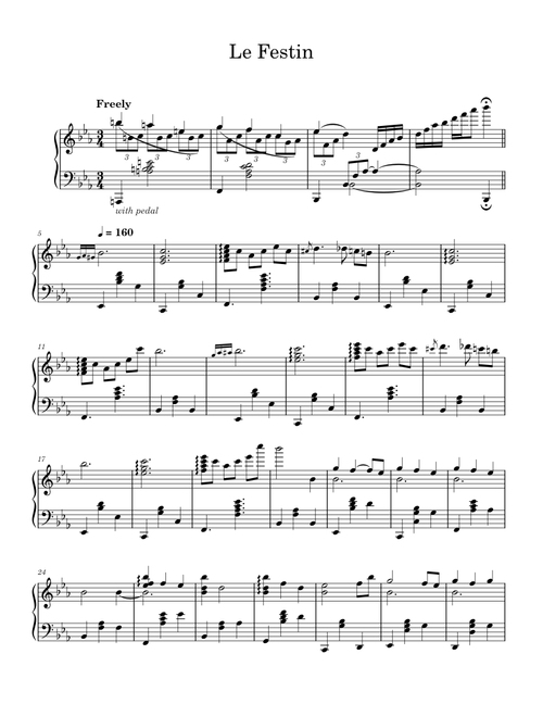 Le Festin from Ratatouille – Michael Giacchino
