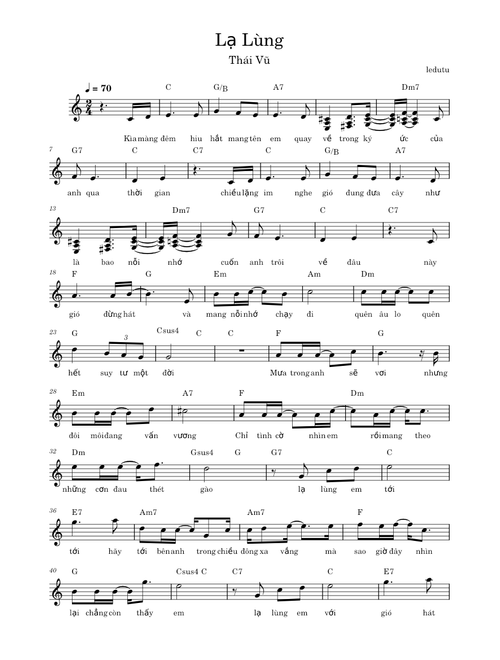 Lạ Lùng – Vũ