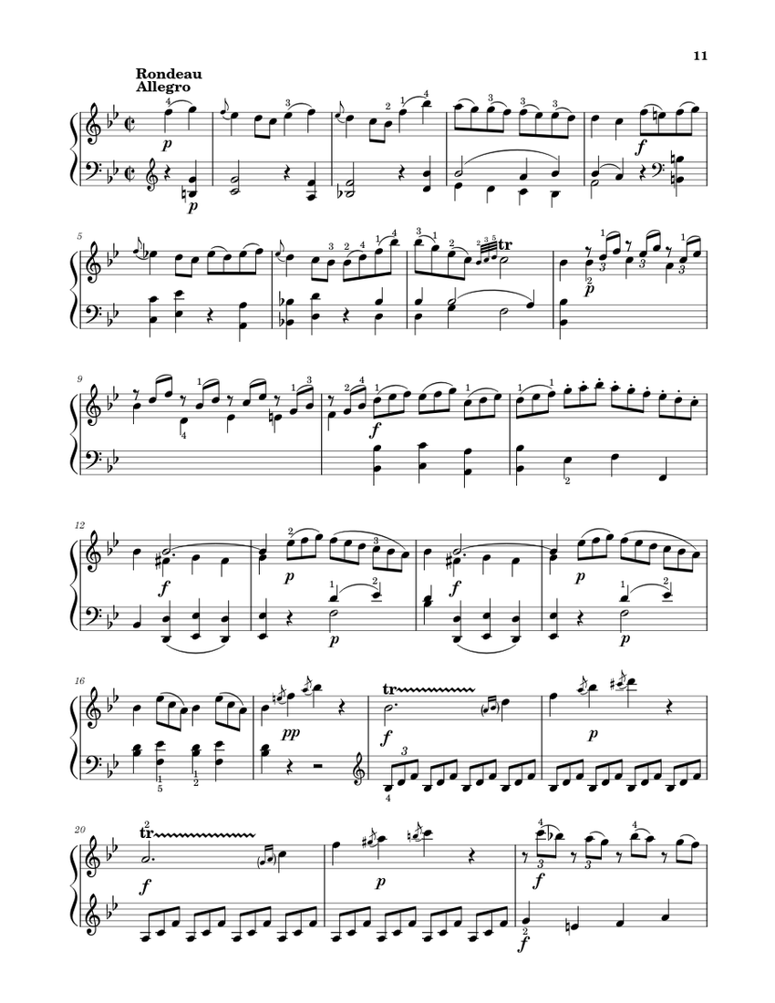 Wolfgang Amadeus Mozart sheet music by Mattiuz | Play, print