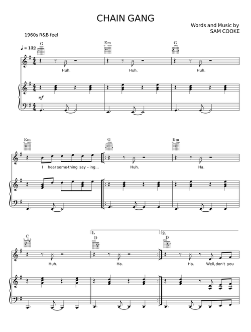 Chain gang - Sam Cooke