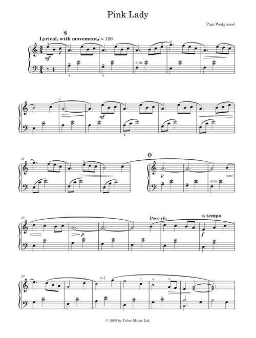 Pink Lady - Pam Wedgwood (Solo)