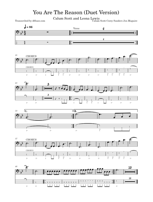 You are the reason – Calum Scott