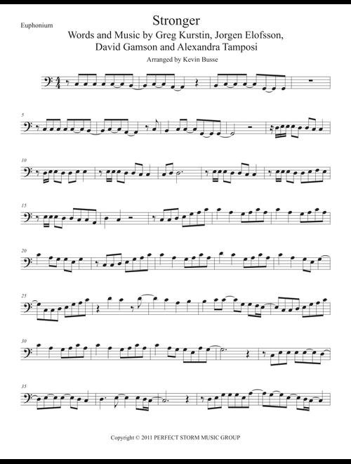 What Doesn't Kill You (Arr. Kevin Busse) - Kelly Clarkson (Euphonium Solo)