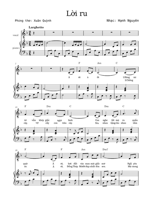 Lời ru