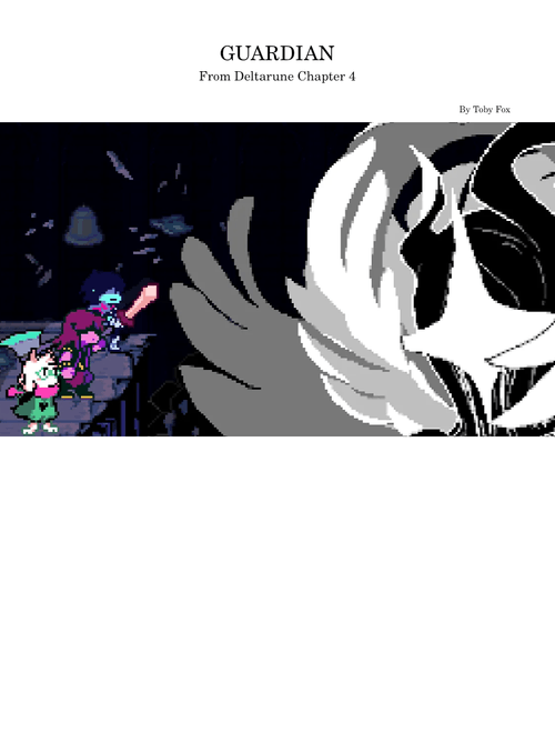 GUARDIAN – Toby Fox | Deltarune Chapter 4 OST