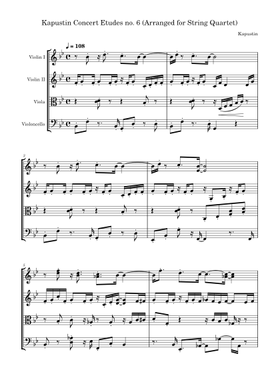 Free Eight Concert Etudes, Op.40, No.6 'Pastorale' by Nikolai