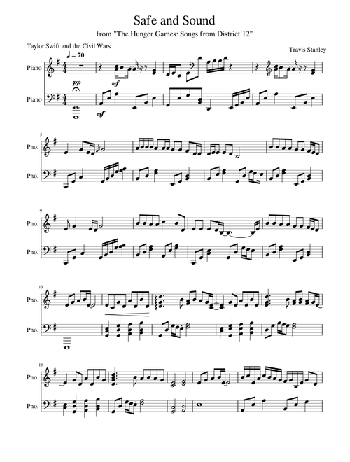 Safe And Sound – Taylor Swift