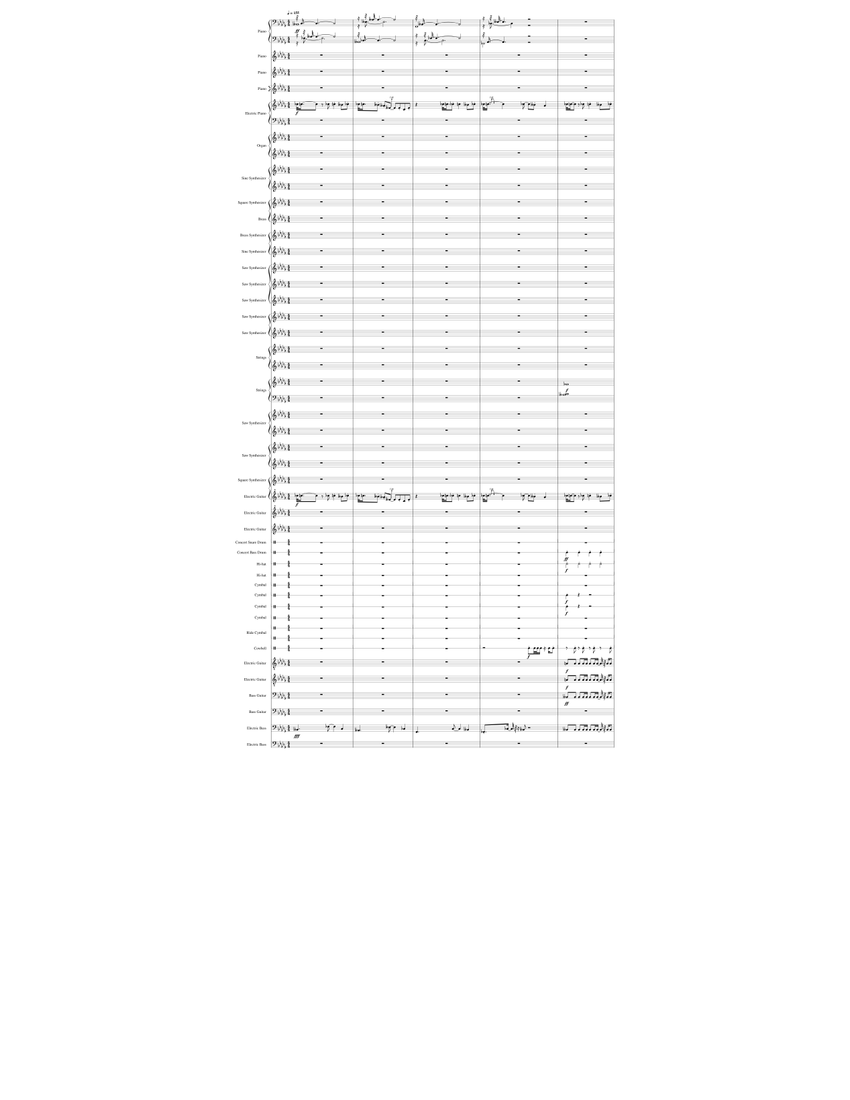 The Slaughter Continues REMASTERED Sheet music for Piano, Organ, Guitar