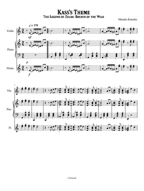 Kass' Theme – Manaka Kataoka Kass Theme