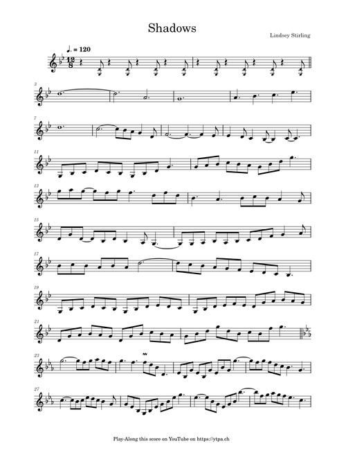 Shadows - Lindsey Stirling