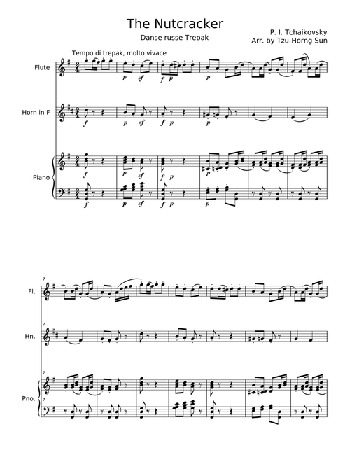 The Nutcracker - Pyotr Ilyich Tchaikovsky