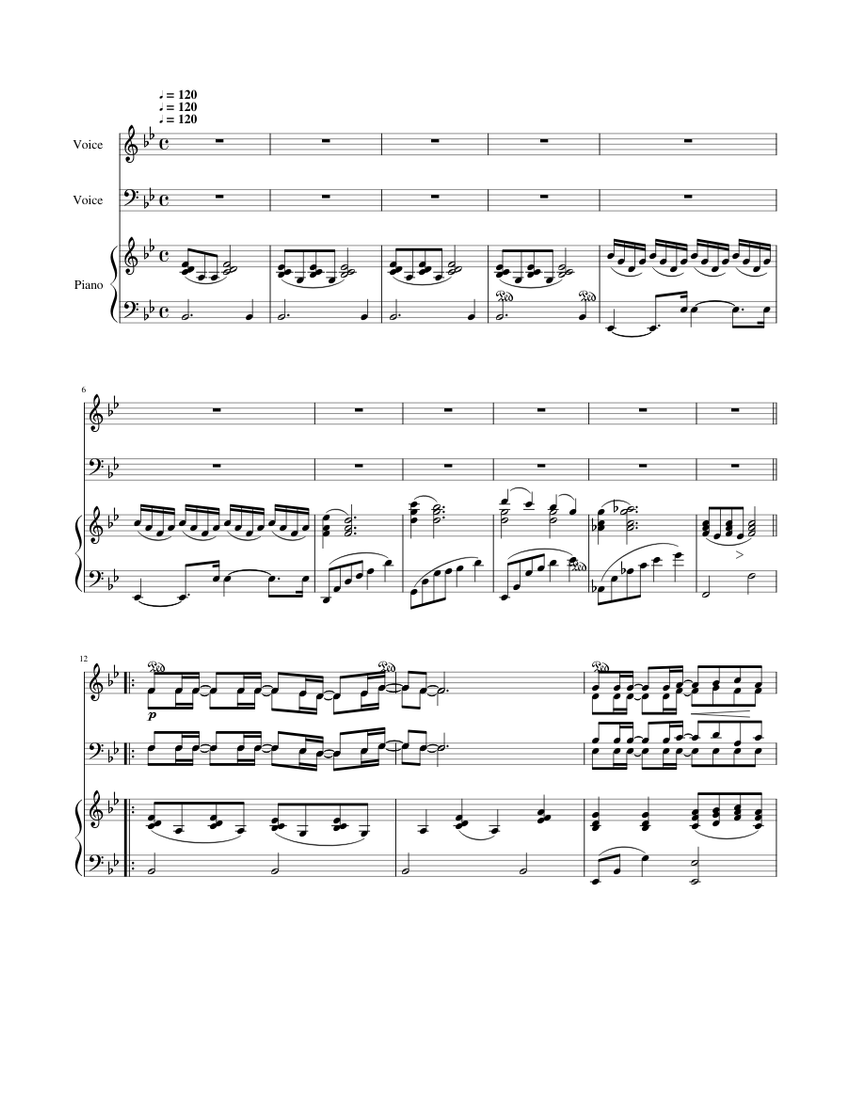 736c46e6c3249551a9569d78f65872b6802ca5b9 Sheet music for Piano, Voice ...