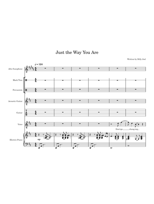 Just the Way You Are – Billy Joel