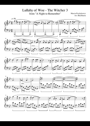 Lullaby of Woe – The Witcher 3: Wild Hunt – Marcin Przybyłowicz ...