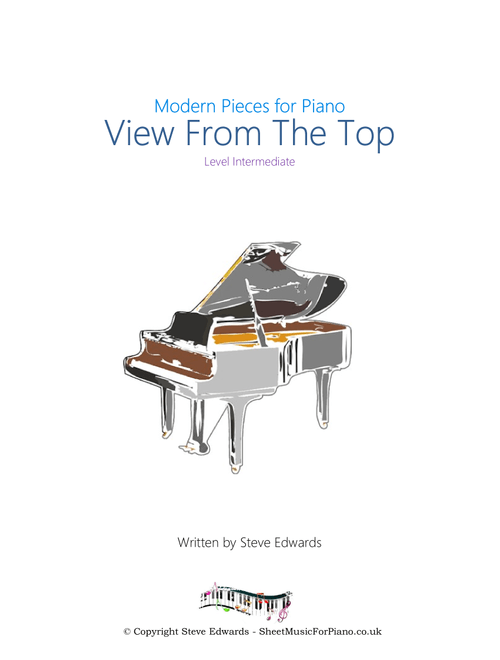 View From The Top - Intermediate Piano Solo - Steve Edwards (Piano Solo)