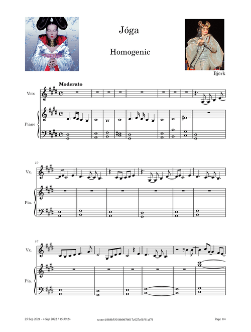 Homogenic, Jóga – Björk