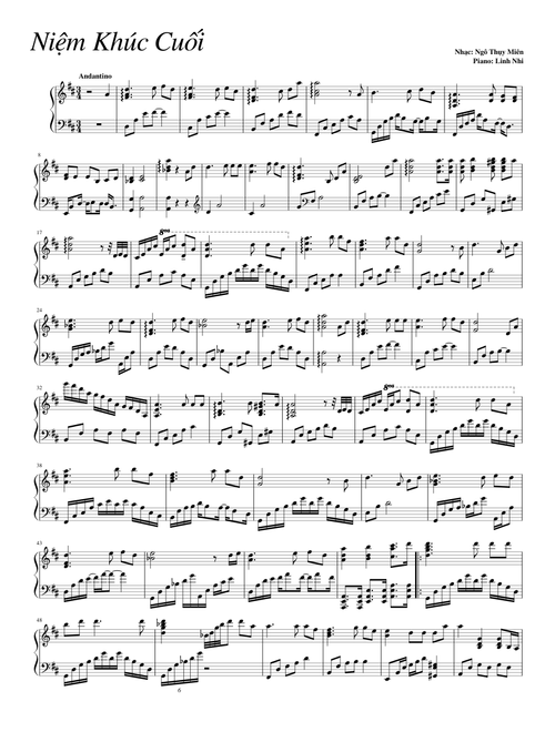 NIỆM KHÚC CUỐI - Ngô Thụy Miên