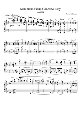 Free Piano Concerto, Op.54 by Robert Schumann sheet music Free Piano Concerto, Op.54 by Robert Schumann sheet music