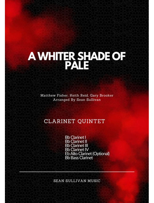 A Whiter Shade Of Pale (Arr. Sean Sullivan) - Procol Harum (Woodwind Ensemble)