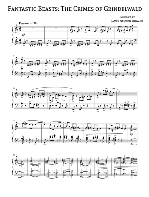 The Crimes of Grindelwald by James Newton Howard