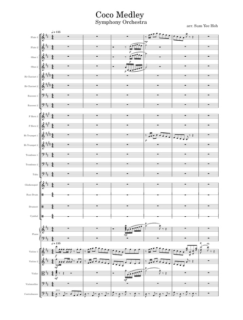 Coco Medley (Remember Me, Un Poco Loco, La Llorona, Corazon) — Sum Yee Hoh (Symphony Orchestra)