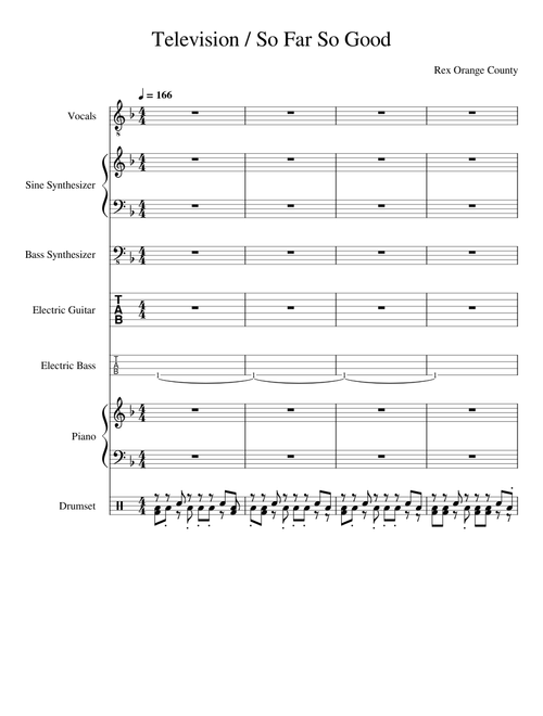 [DRAFT] Television / So Far So Good